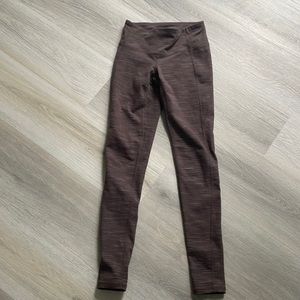 Athleta leggings (brown/gray color)